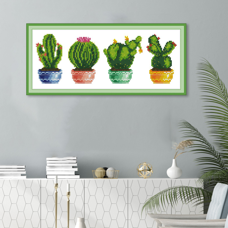 Art Craft Easy With Paper - Joy Sunday Cross Stitch Kit Kerajinan