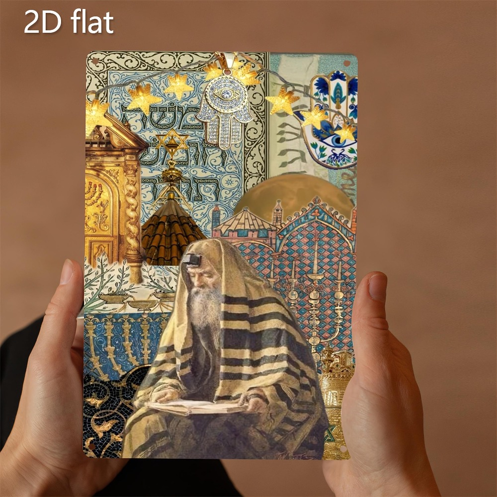 Art & Craft Of Problem Solving - CIFBUY Seni Dinding Aluminium Vintage Gambar