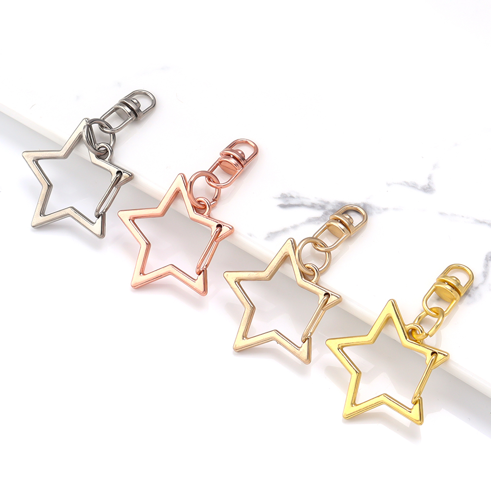 Art Craft Gifts - 10 Buah Gantungan Kunci Berbentuk Bintang