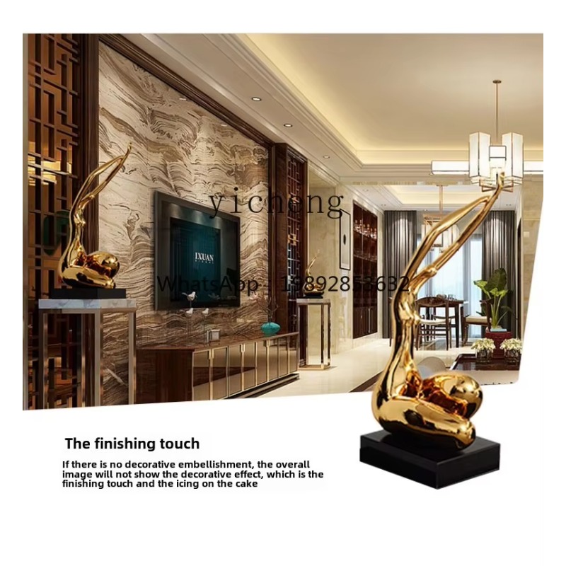 Art Craft Hotel - Ornamen Lobi Hotel BB, Patung Abstrak