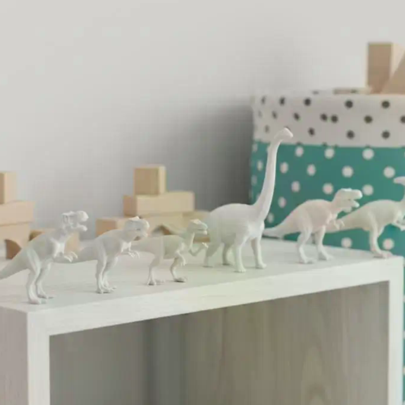 Art Craft Education - Set Mainan Dinosaurus Putih 1 Model