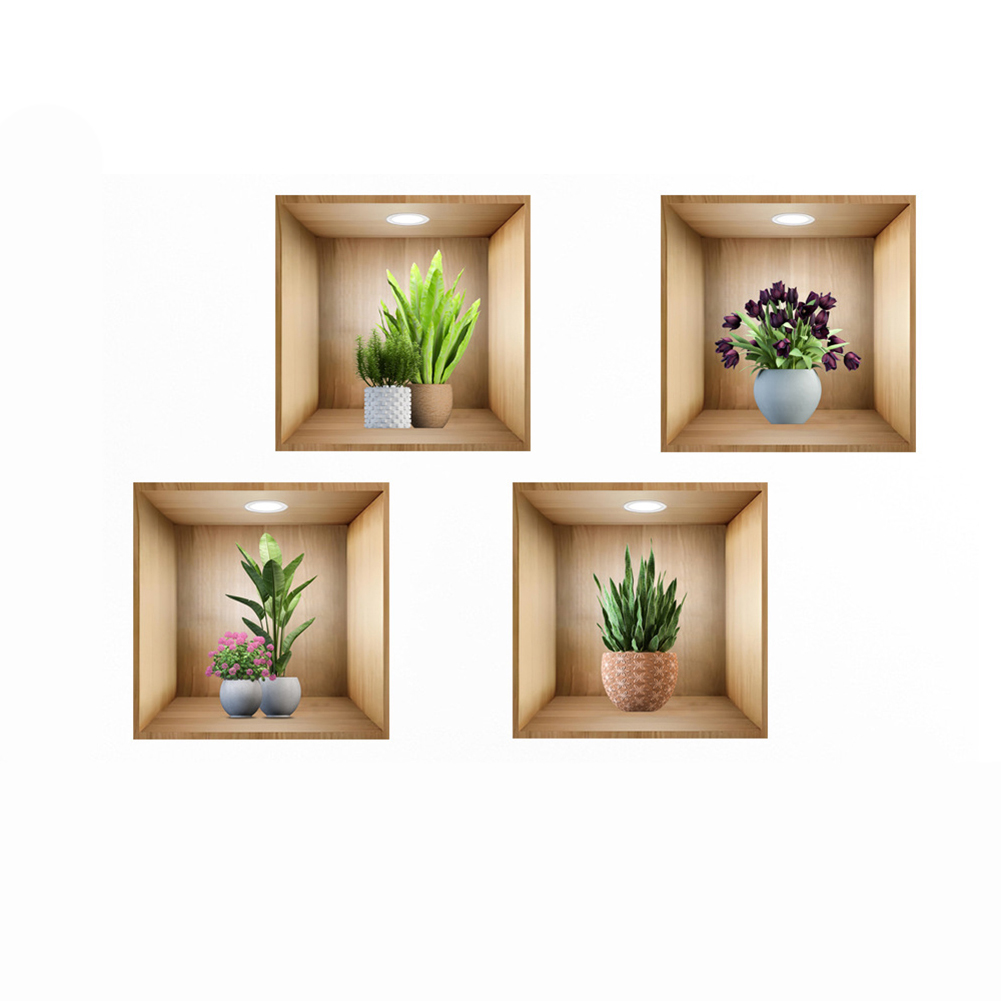 Art Craft Easy With Paper - Dekorasi Tanaman Indoor Seni Vinyl 3D