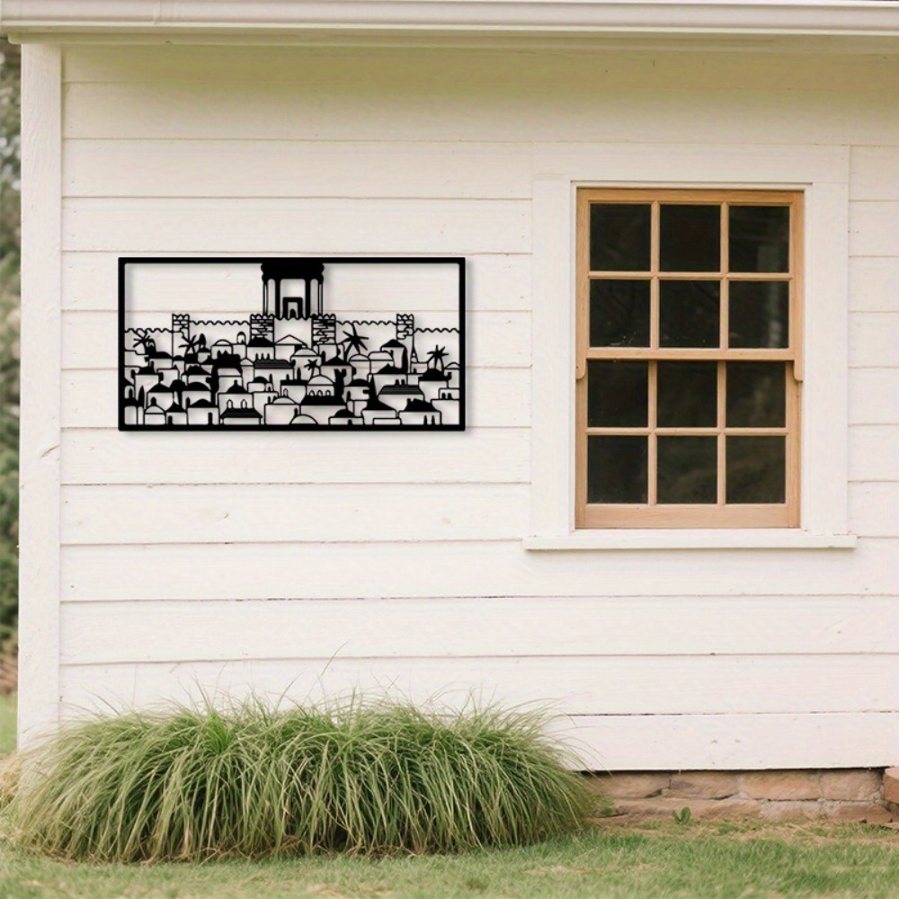 Art & Craft Of Problem Solving - CIFBUY Seni Dinding Logam Patung Mural