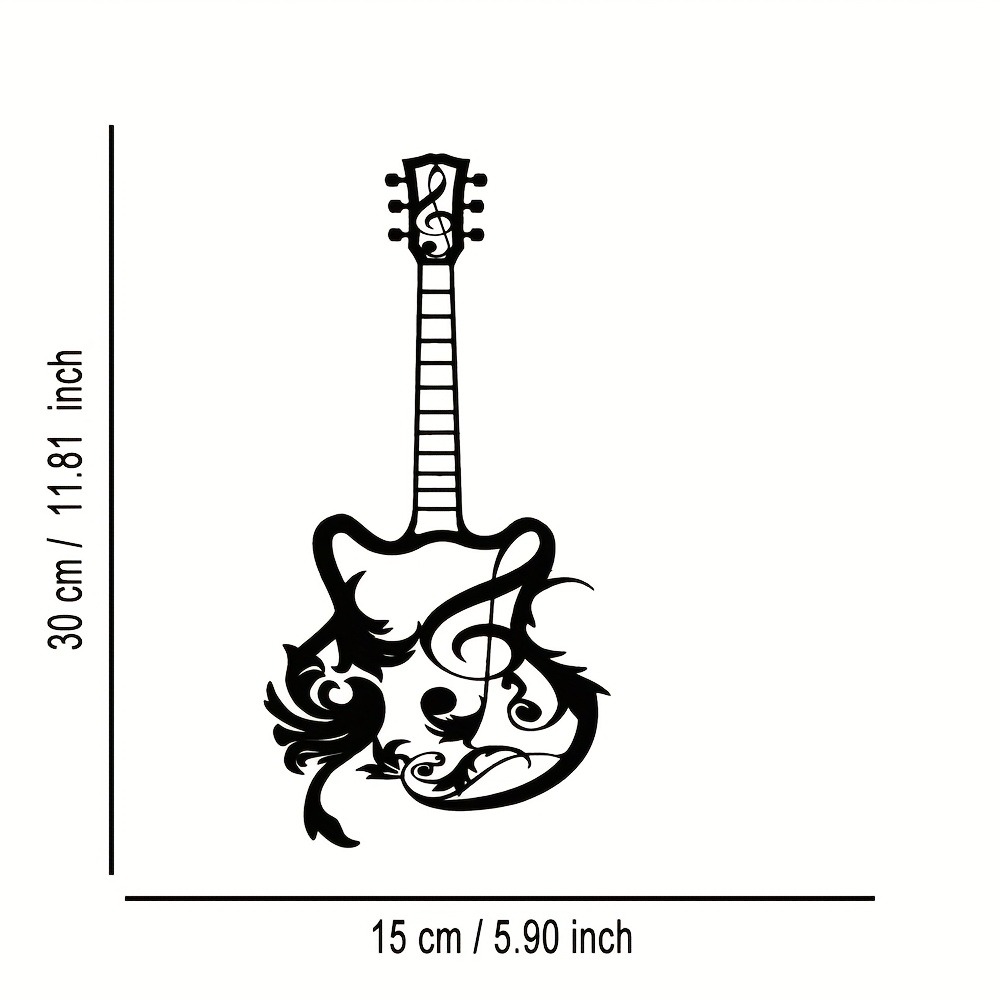 CIFbuy Seni Dinding Gitar Loga - Art Craft Bar ulasan dan harga