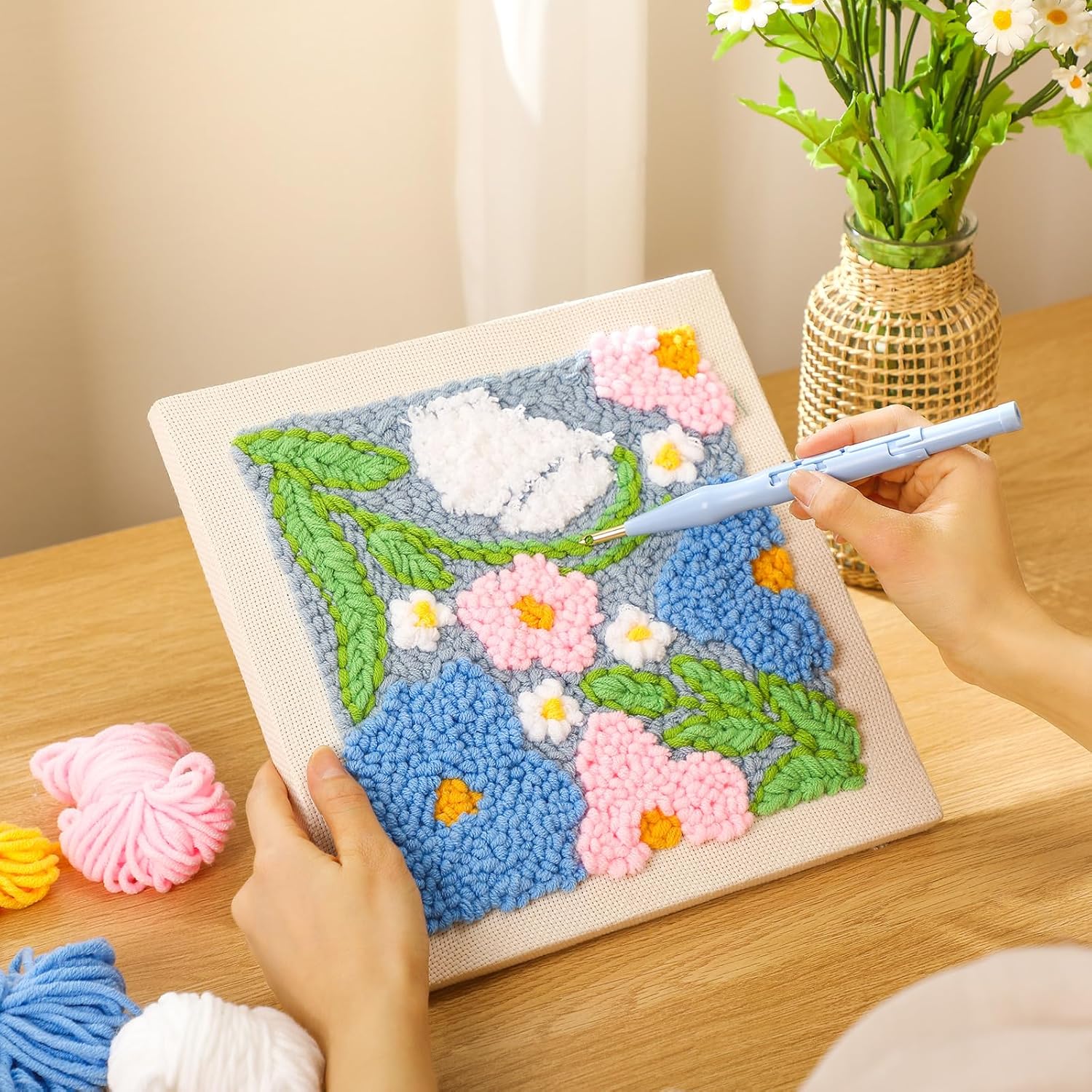 Perlengkapan Punch Needle deng - Art Craft Easy With Paper ulasan dan harga