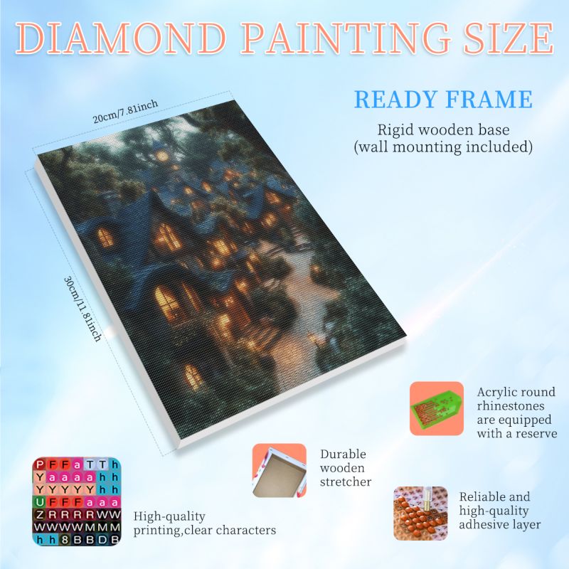 RUOPOTY Kit Lukisan Berlian 5d - Art Craft Room ulasan dan harga
