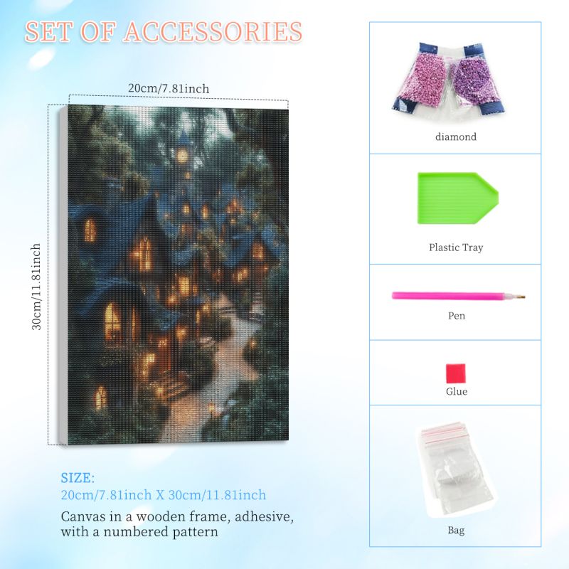 RUOPOTY Kit Lukisan Berlian 5d - Art Craft Room ulasan dan harga