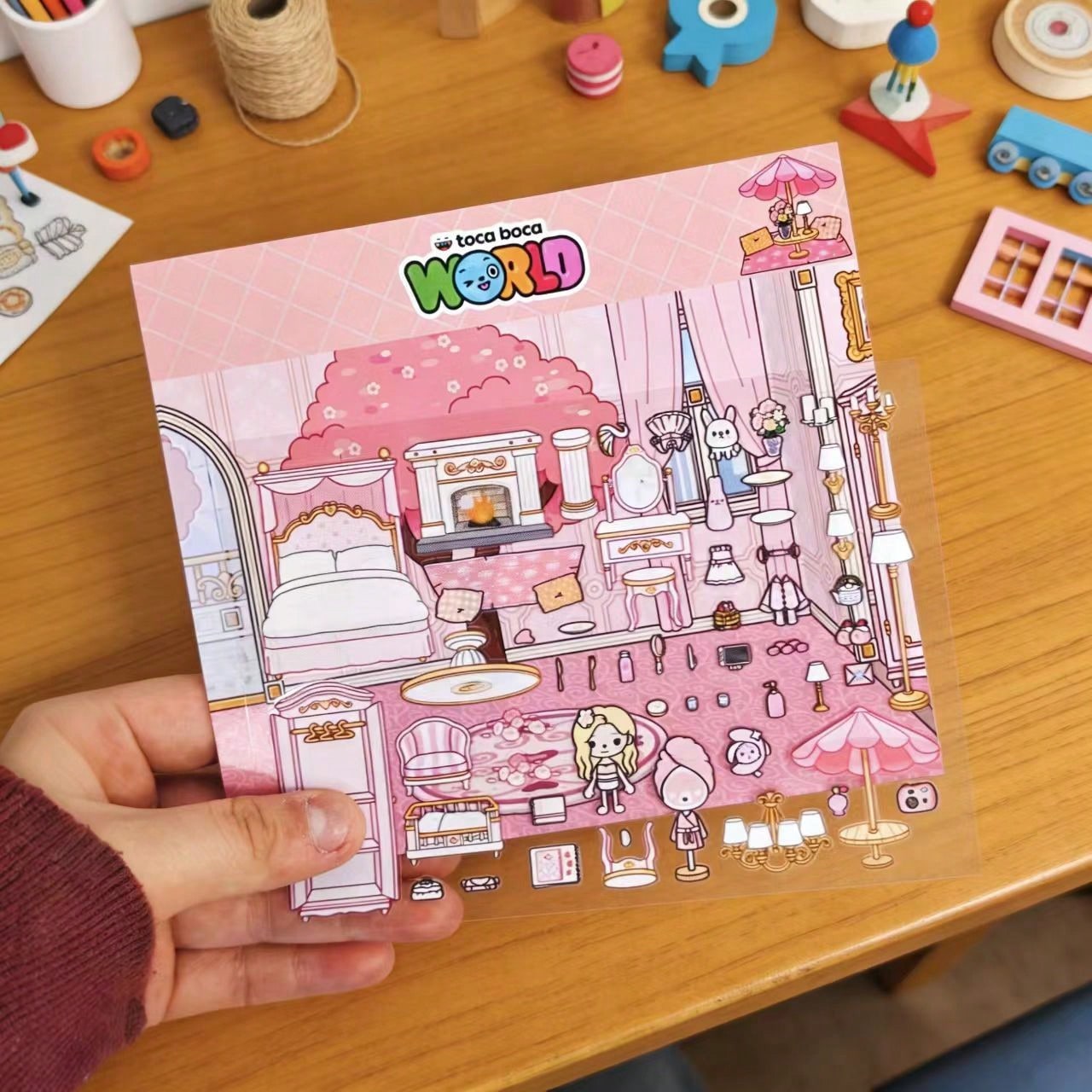 Kit Stiker Kerajinan DIY Kamar - Art Craft Hotel ulasan dan harga