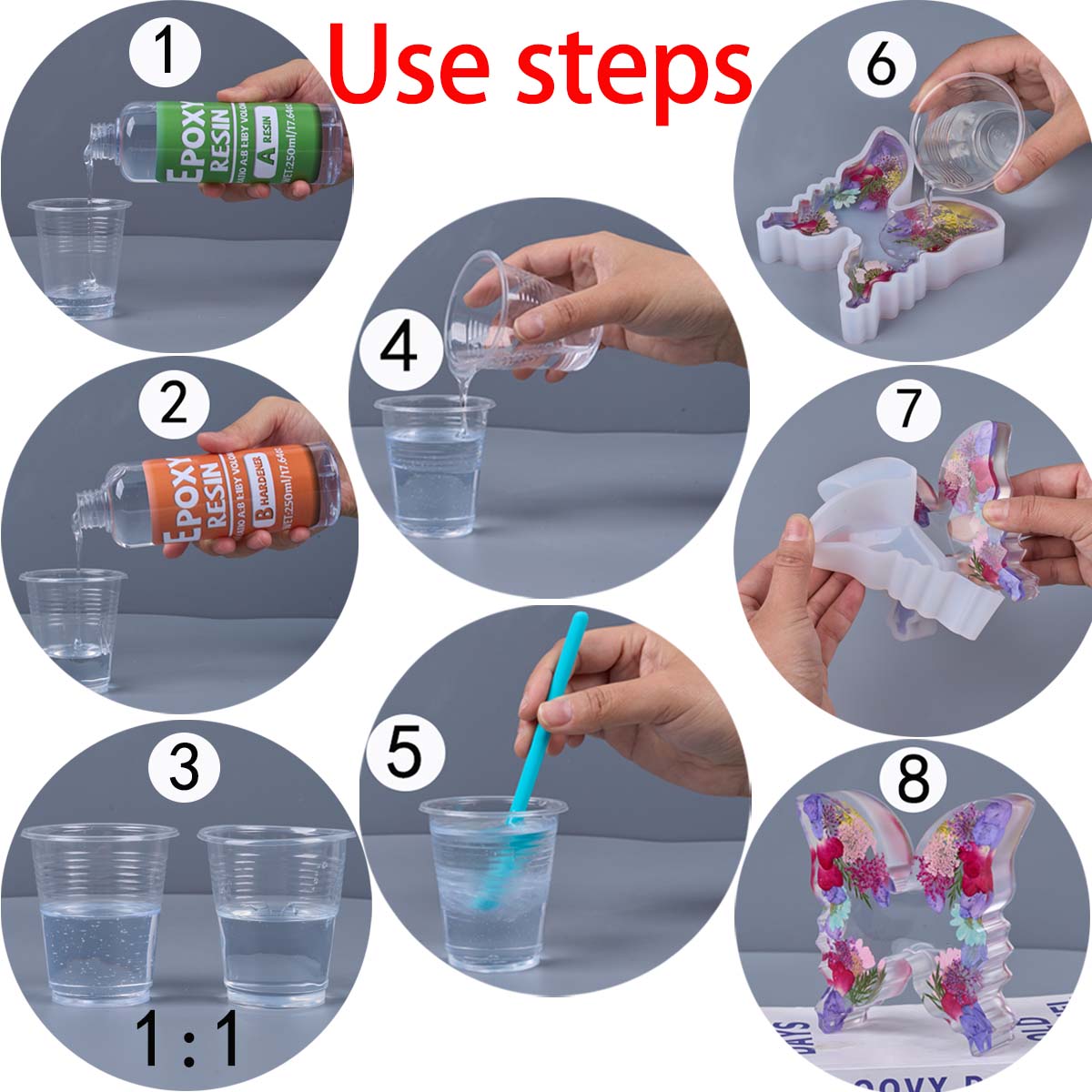Kit Resin Epoksi Rasio 1:1 Ant - Resin Casting Mold ulasan dan harga