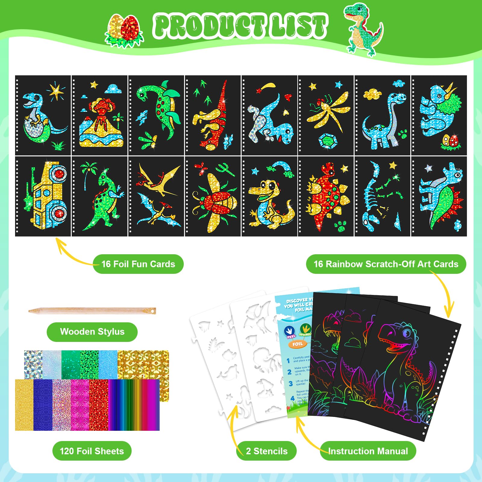 Buku Seni Goresan Dinosaurus u - Dinosaur And Craft ulasan dan harga
