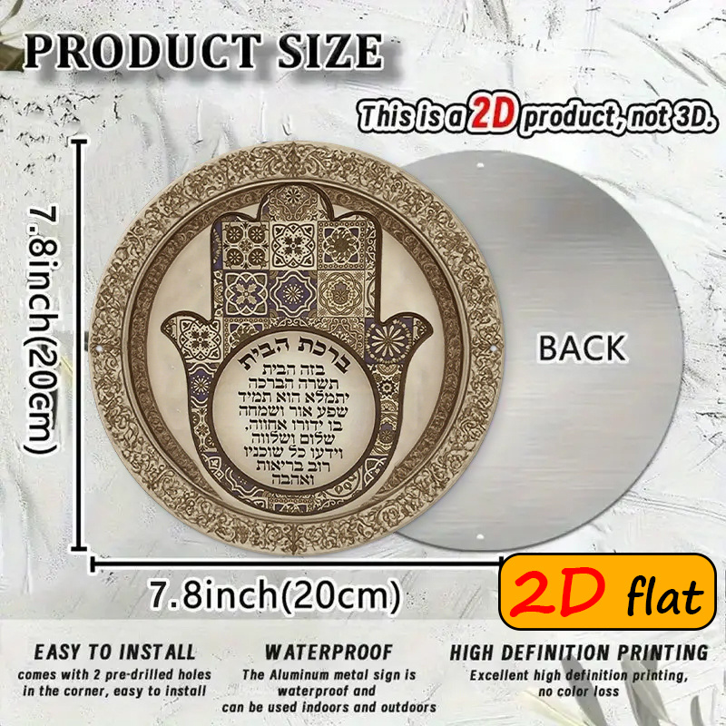 CIFBUY Hiasan Dinding Aluminiu - Art & Craft Of Problem Solving ulasan dan harga
