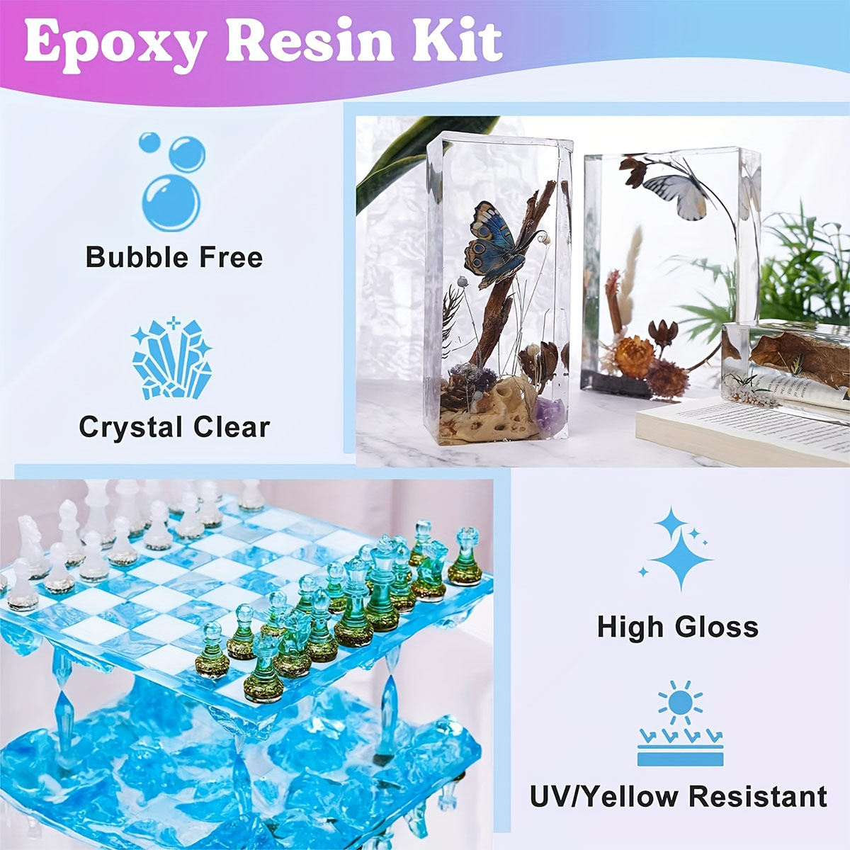 Kit Resin Pengecoran Jernih 12 - Resin Casting Mold ulasan dan harga