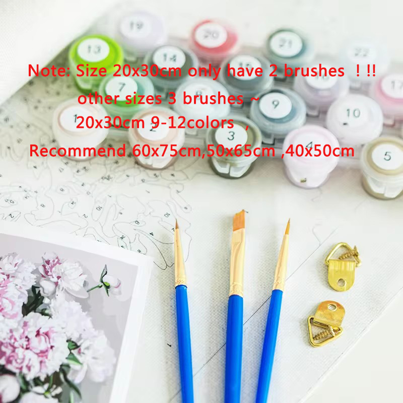 GATYZTORY Lukisan Dengan Angka - Art Craft Room ulasan dan harga