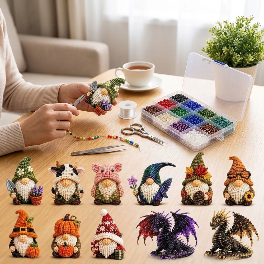Manik-manik Tabung Warna-warni - Art Craft Education ulasan dan harga
