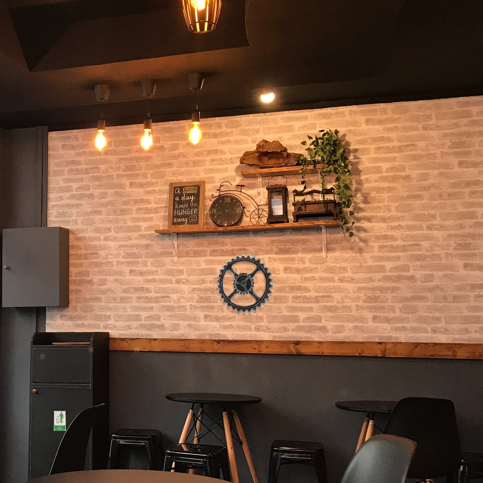 Dekorasi Dinding Roda Gigi Gay - Art Craft Bar ulasan dan harga