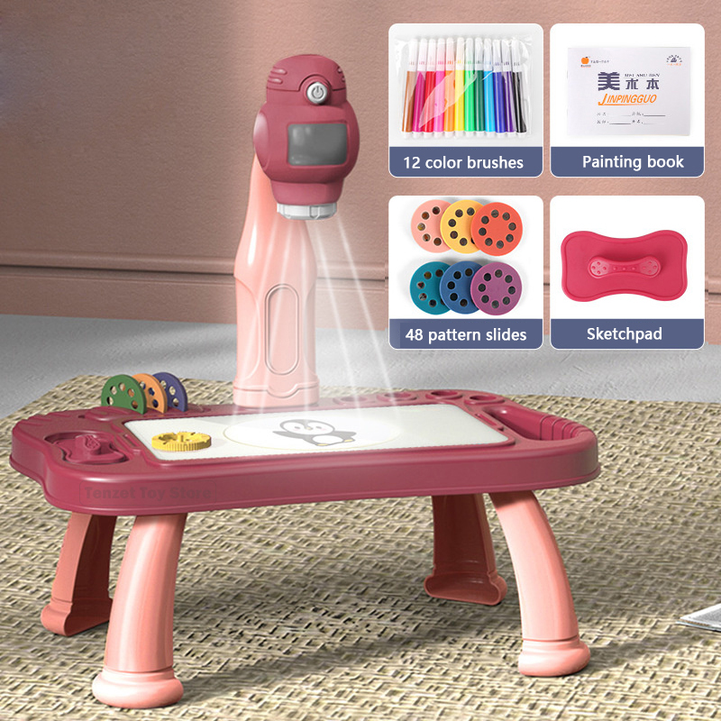 Proyektor Pintar Set Meja Luki - Art Craft Education ulasan dan harga