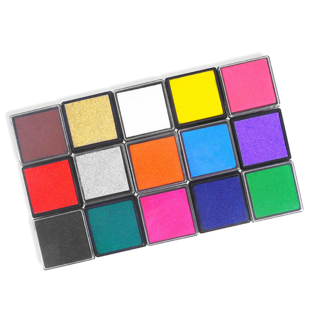 1Set 15 Warna - Tinta Jari yan - Art Craft Easy With Paper ulasan dan harga
