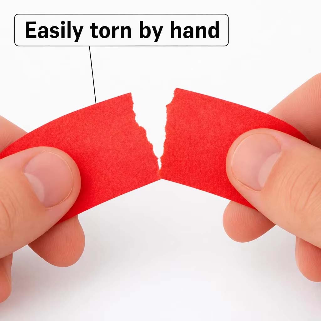 Pita Perekat Merah Lebar 13mm  - Art Craft Easy With Paper ulasan dan harga