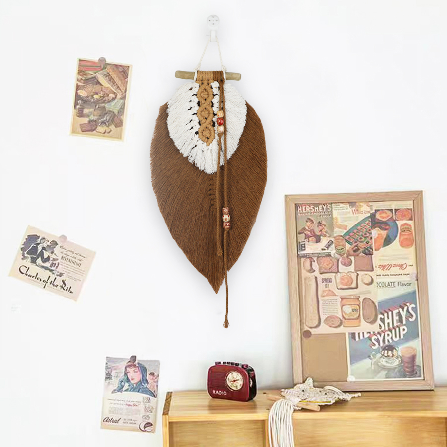 Kit DIY Hiasan Dinding Makrame - Art Craft Hotel ulasan dan harga