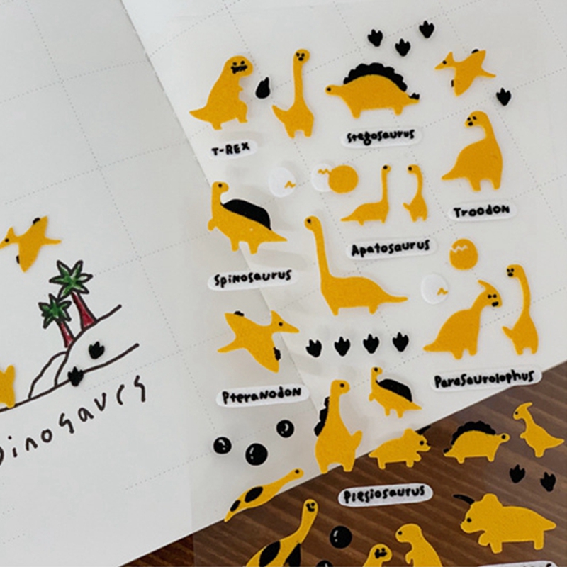 Suatelier 1095 Stiker Bertema  - Dinosaur And Craft ulasan dan harga