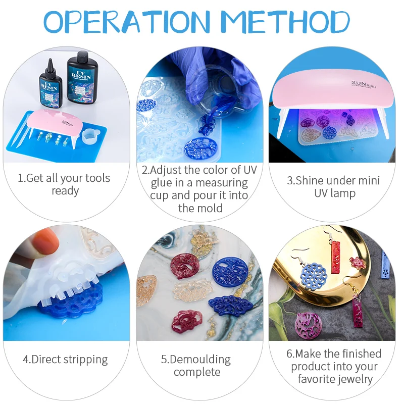 100g/250g Resin UV Bening Tipe - Resin Casting Mold ulasan dan harga