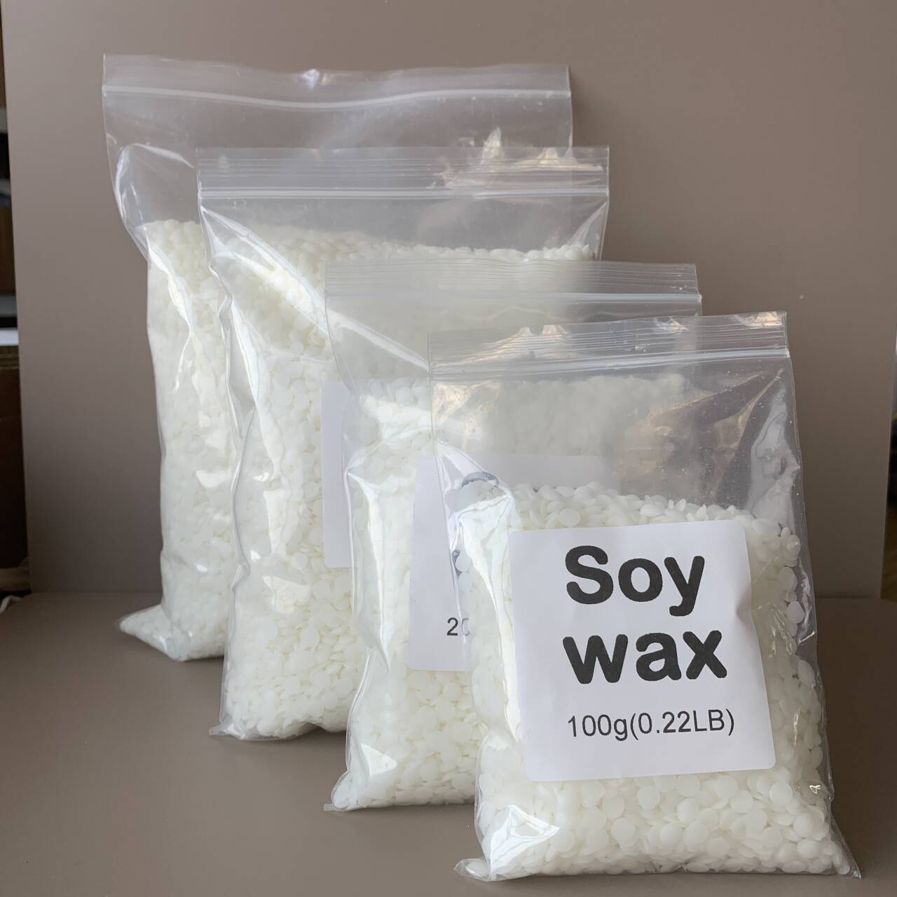 50G-1000G 100% Lilin Kedelai A - Candle Making Wax ulasan dan harga
