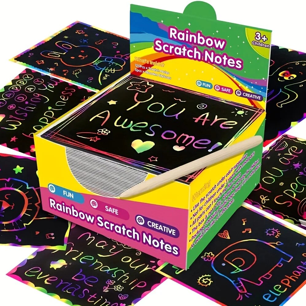 Banyak Kit Kartu Seni Goresan  - Art Craft Education ulasan dan harga