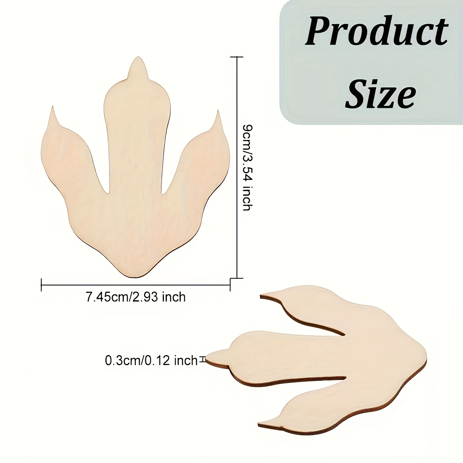 10/20 Buah Jejak Kaki Dinosaur - Dinosaur And Craft ulasan dan harga