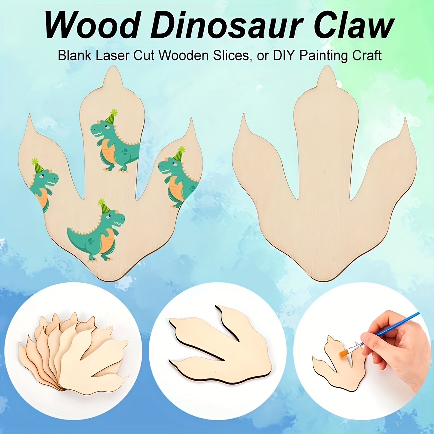 10/20 Buah Jejak Kaki Dinosaur - Dinosaur And Craft ulasan dan harga