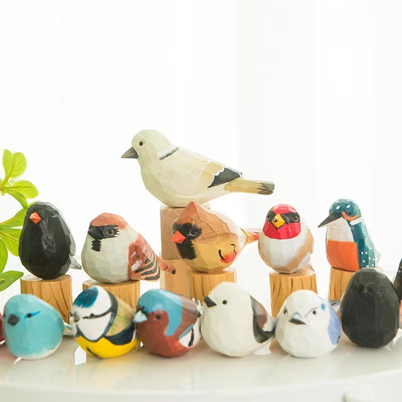 Patung Burung Kayu Ukiran Tang - Art Craft Ideas For School ulasan dan harga