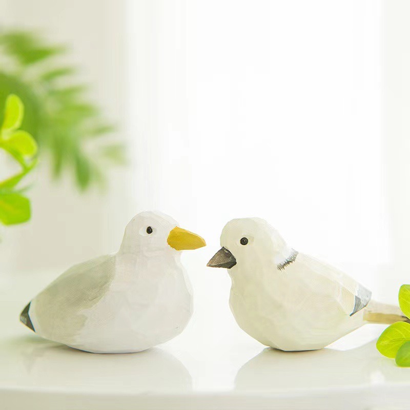 Patung Burung Kayu Ukiran Tang - Art Craft Ideas For School ulasan dan harga