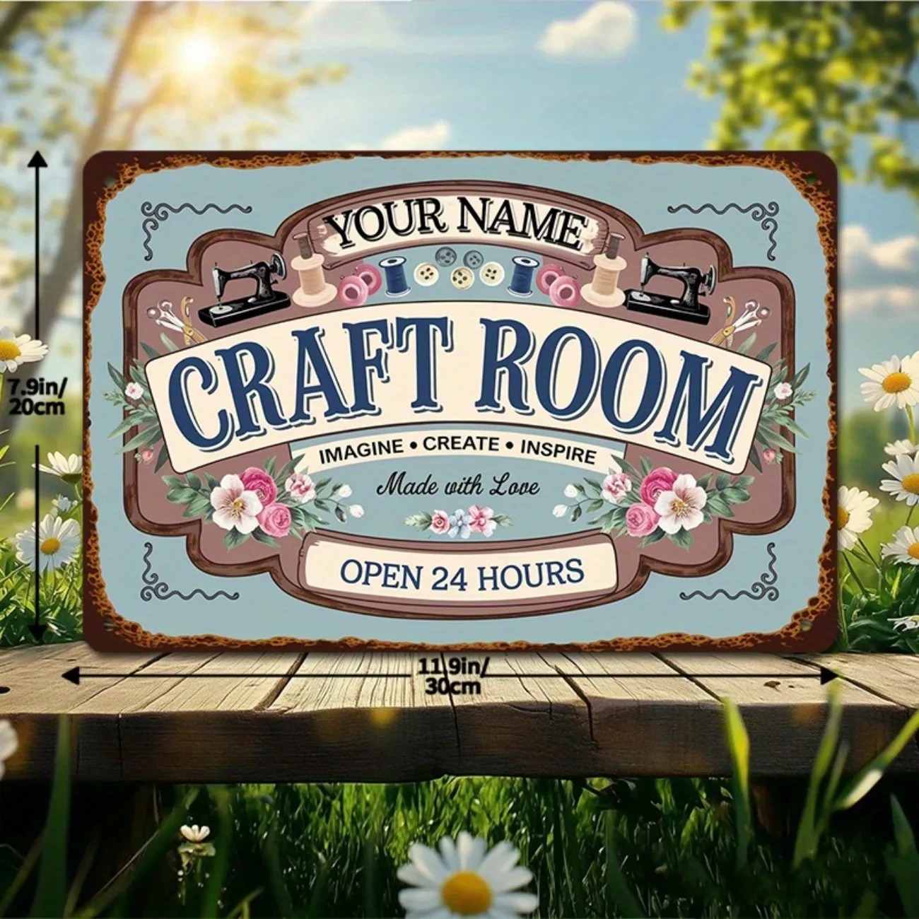 Papan Nama Logam Kustom untuk  - Art Craft Room ulasan dan harga