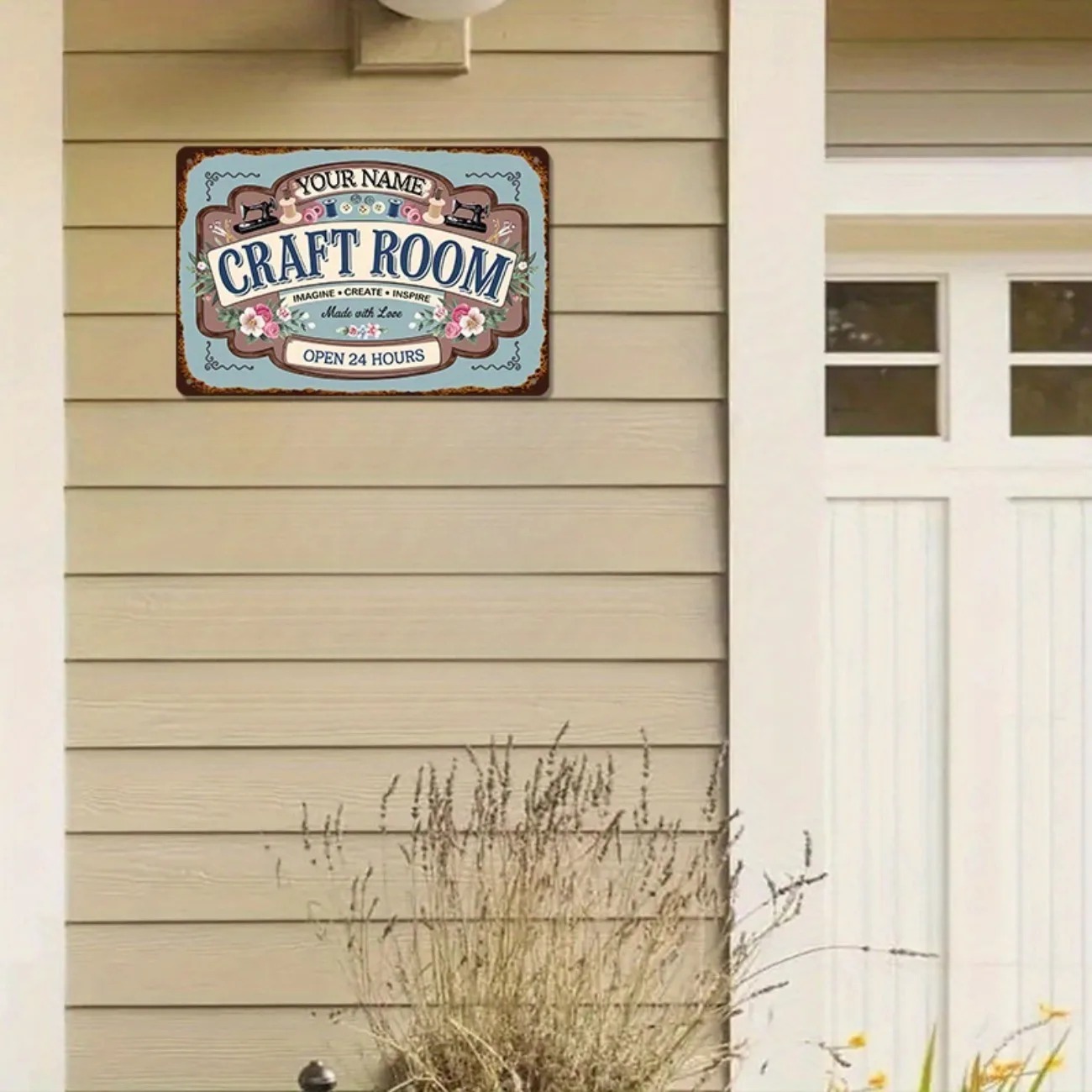 Papan Nama Logam Kustom untuk  - Art Craft Room ulasan dan harga
