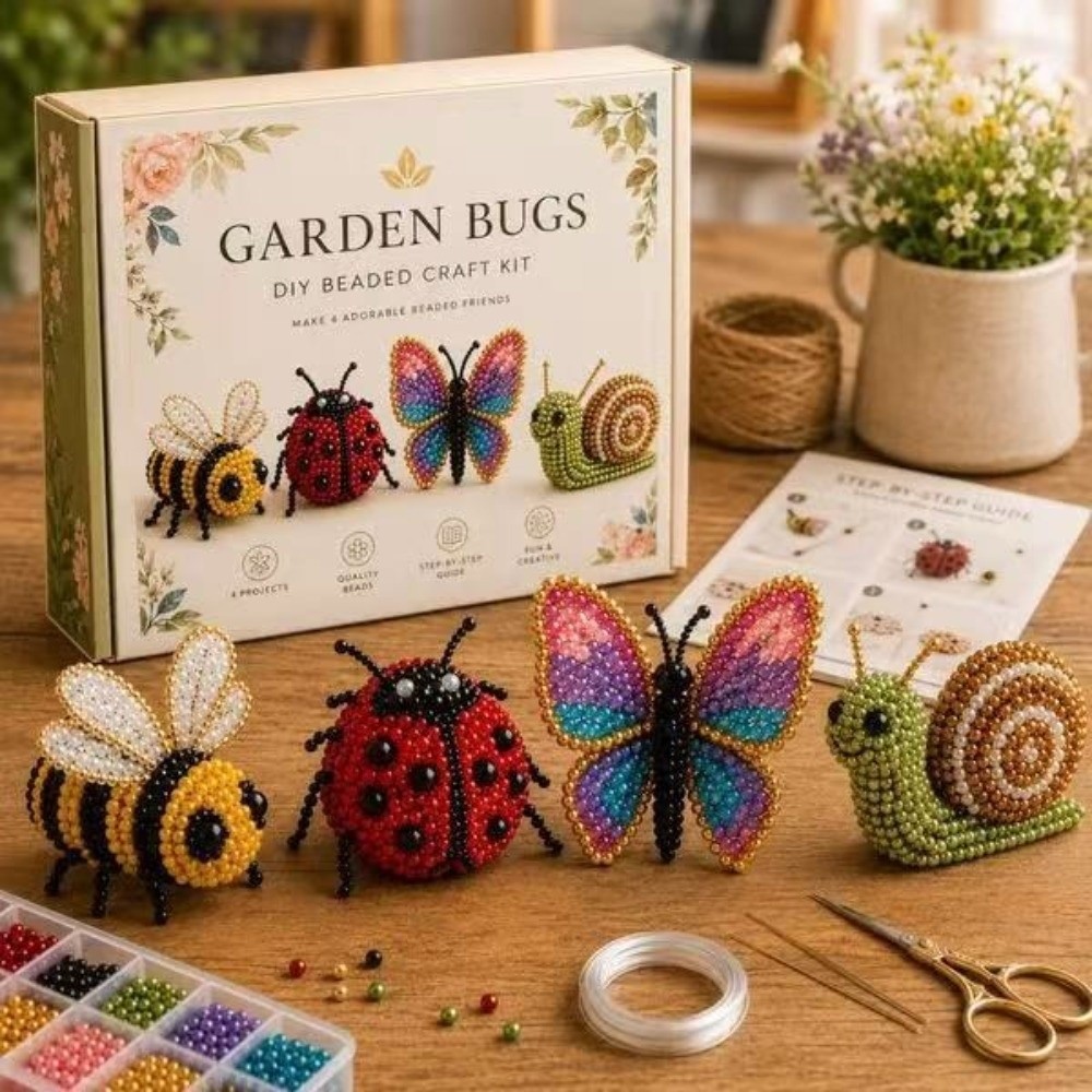 Kit Bordir Manik-Manik Hewan B - Art Craft Education ulasan dan harga