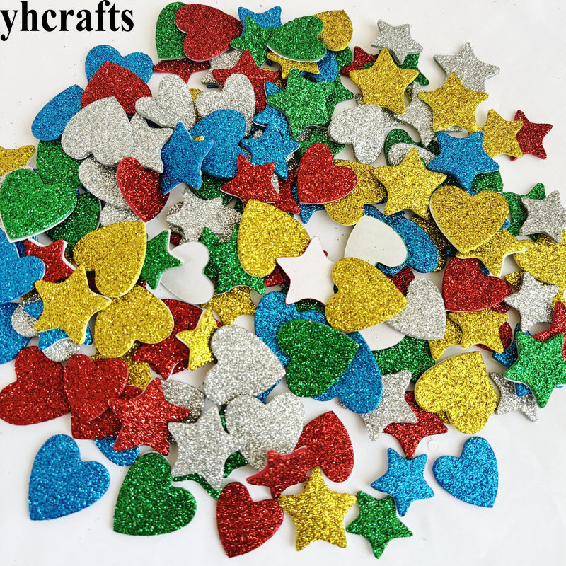 150 buah/lot. Stiker busa bint - Art Craft Kindergarten ulasan dan harga