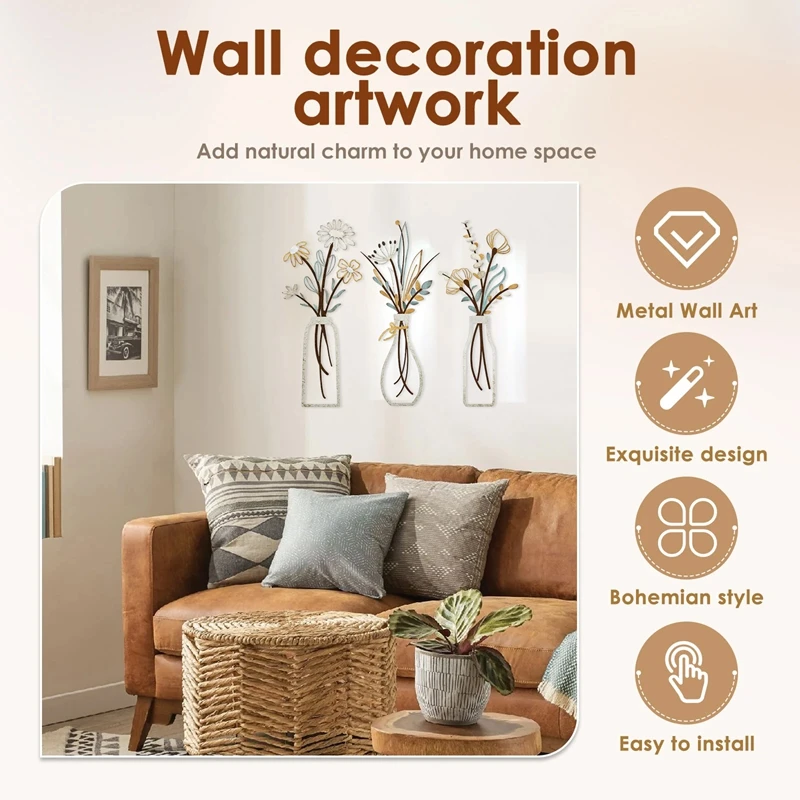 3 Buah Kerajinan Dekorasi Dind - Art Craft Room ulasan dan harga