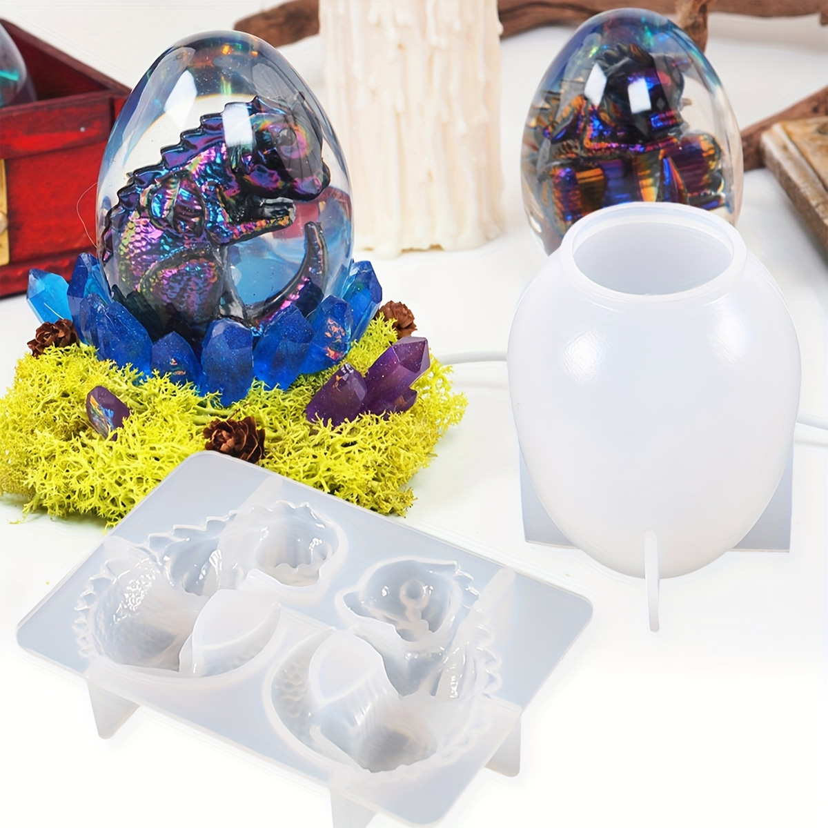 Cetakan Telur Naga Silikon, Se - Dinosaur And Craft ulasan dan harga