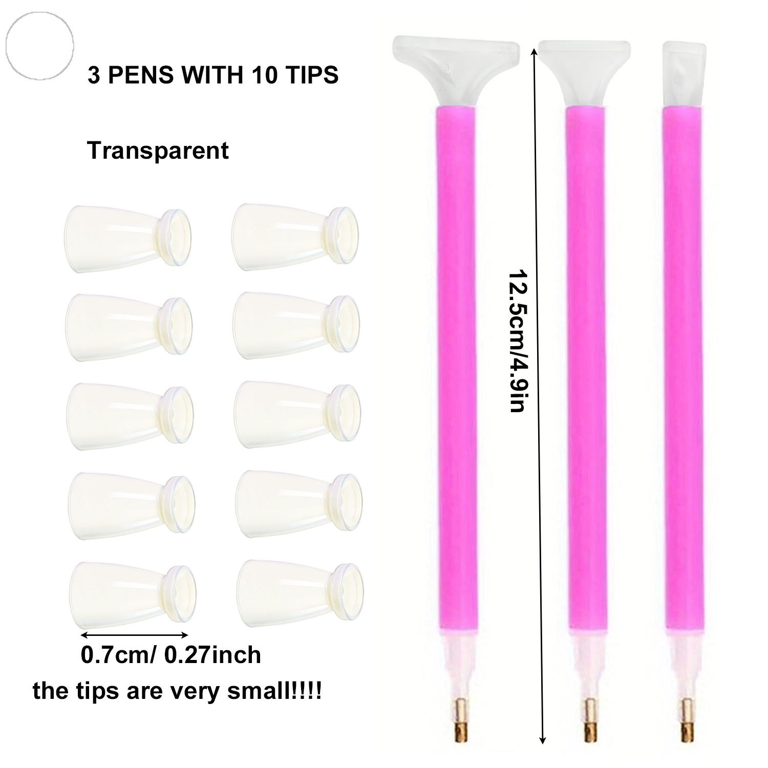 10 Ujung Silikon & 3 Set Pena  - Craft Art Set ulasan dan harga