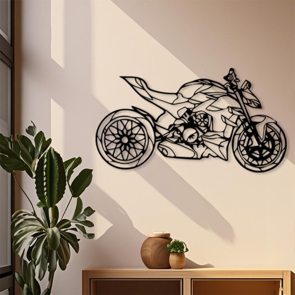 Patung Dinding Motor Logam Dek - Art Craft Room ulasan dan harga
