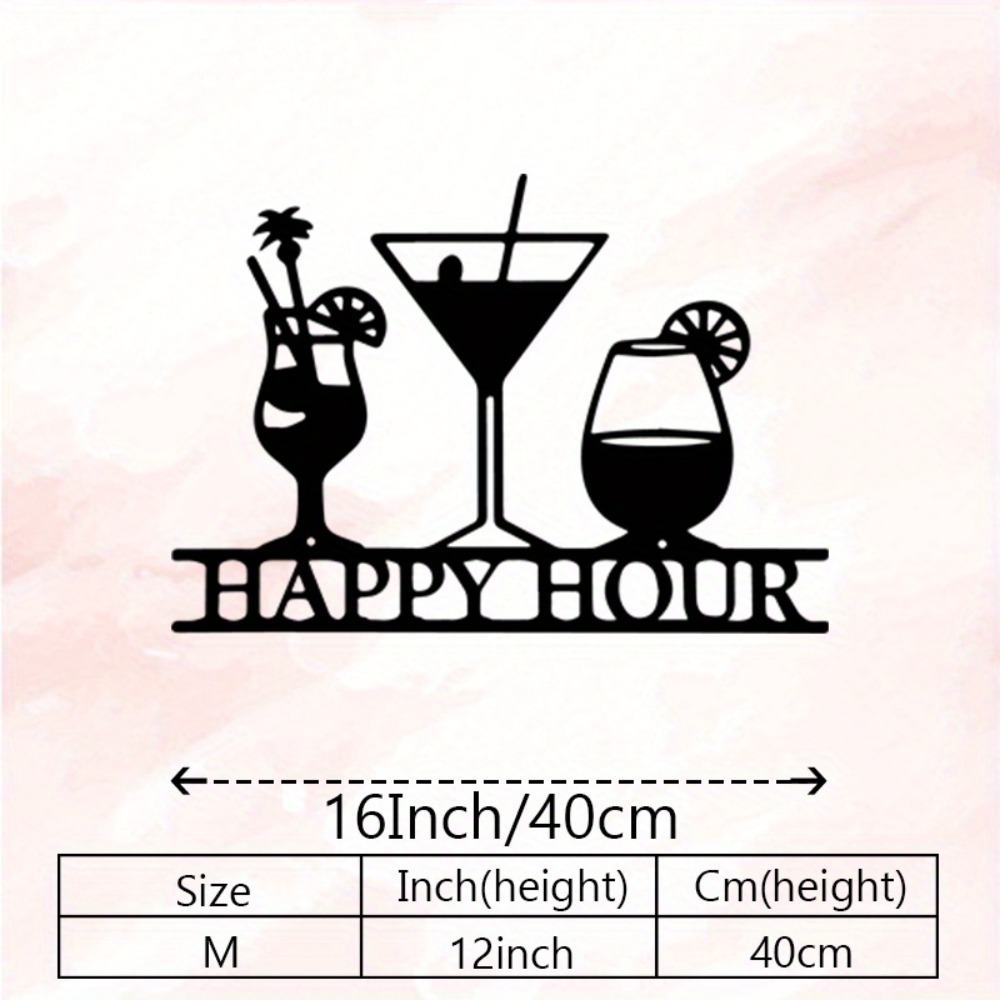 CIFBUY Hiasan Dinding Logam Vi - Art Craft Bar ulasan dan harga