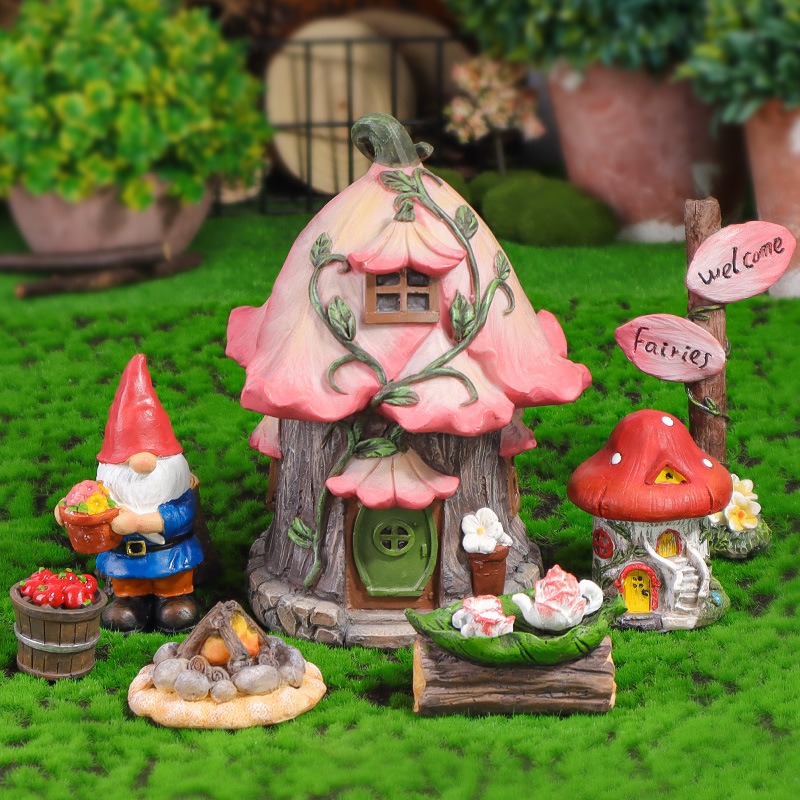 Pemandangan mikro ornamen tama - Dinosaur And Craft ulasan dan harga