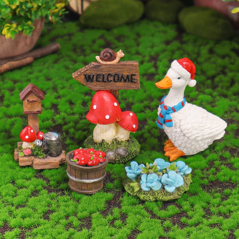 Pemandangan mikro ornamen tama - Dinosaur And Craft ulasan dan harga